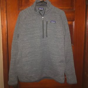 Mens Patagonia Better Sweater 1/4 Zip Fleece Large